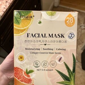 Facial Mask - Moisturizing and Calming - 23 PCS